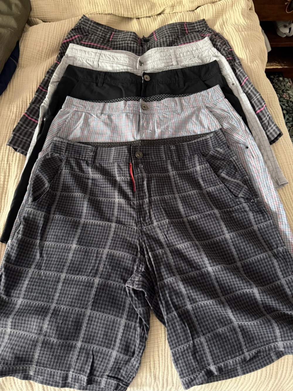lululemon athletica Men's Shorts Lot - 5 pairs